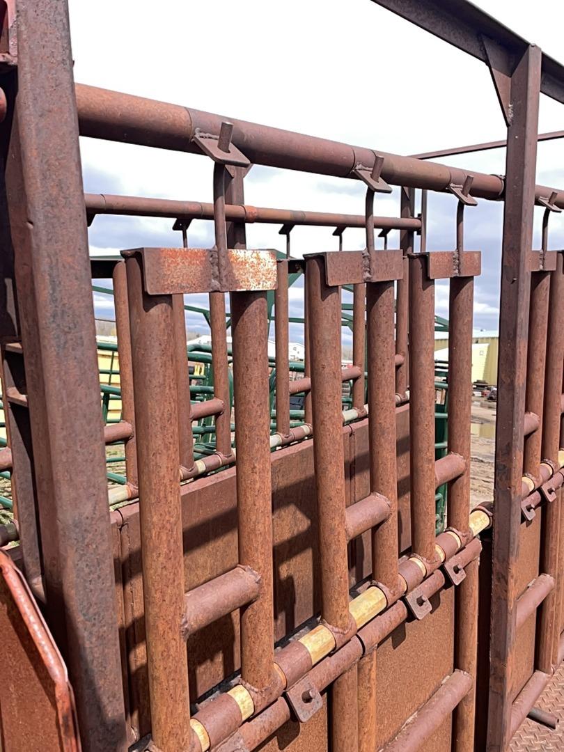 Portable cattle chute