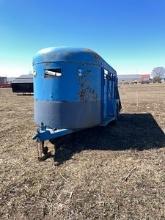 16' Bumper Pull Stock Trailer