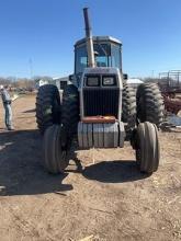 white 2-135 2wd tractor