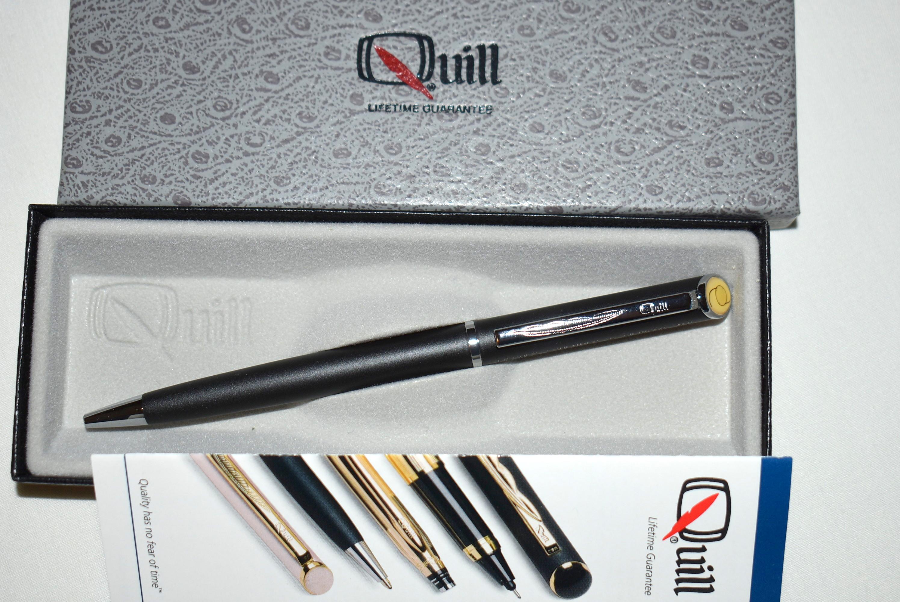 INK PEN SET IN DELUXE WOODEN CASE, INK PENS, DESK CADDY, AND MORE,