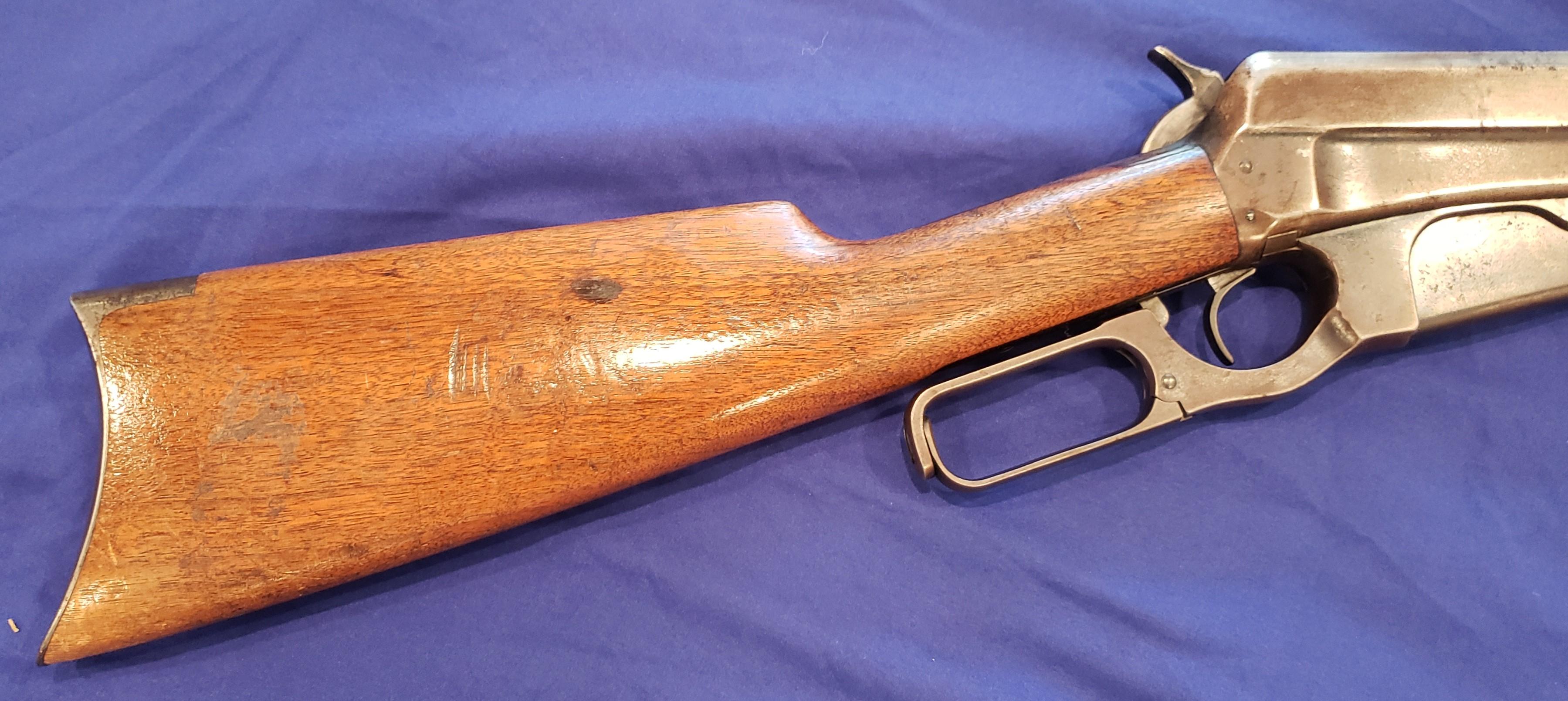 WINCHESTER MODEL 1895 LEVER ACTION .303 BRITISH, RARE VERY DESIRABLE CALIBER IN VERY GOOD CONDITION