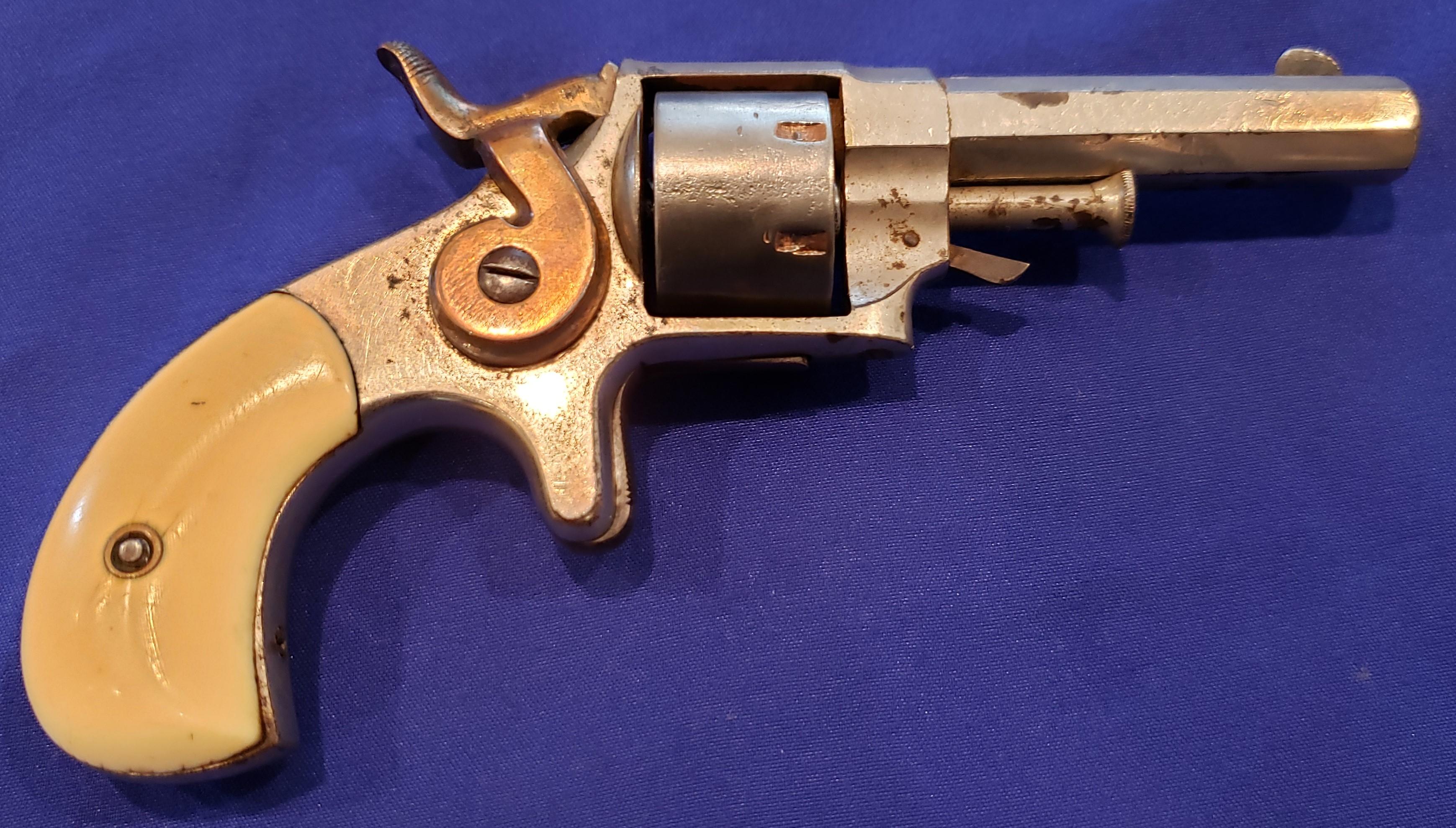 FOREHAND AND WADSWORTH MODEL 1861 REVOLVER 22 SHORT