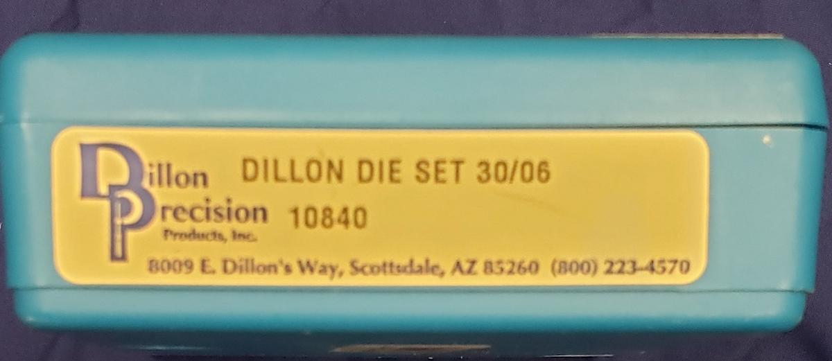 Dillon Die Set 30-06