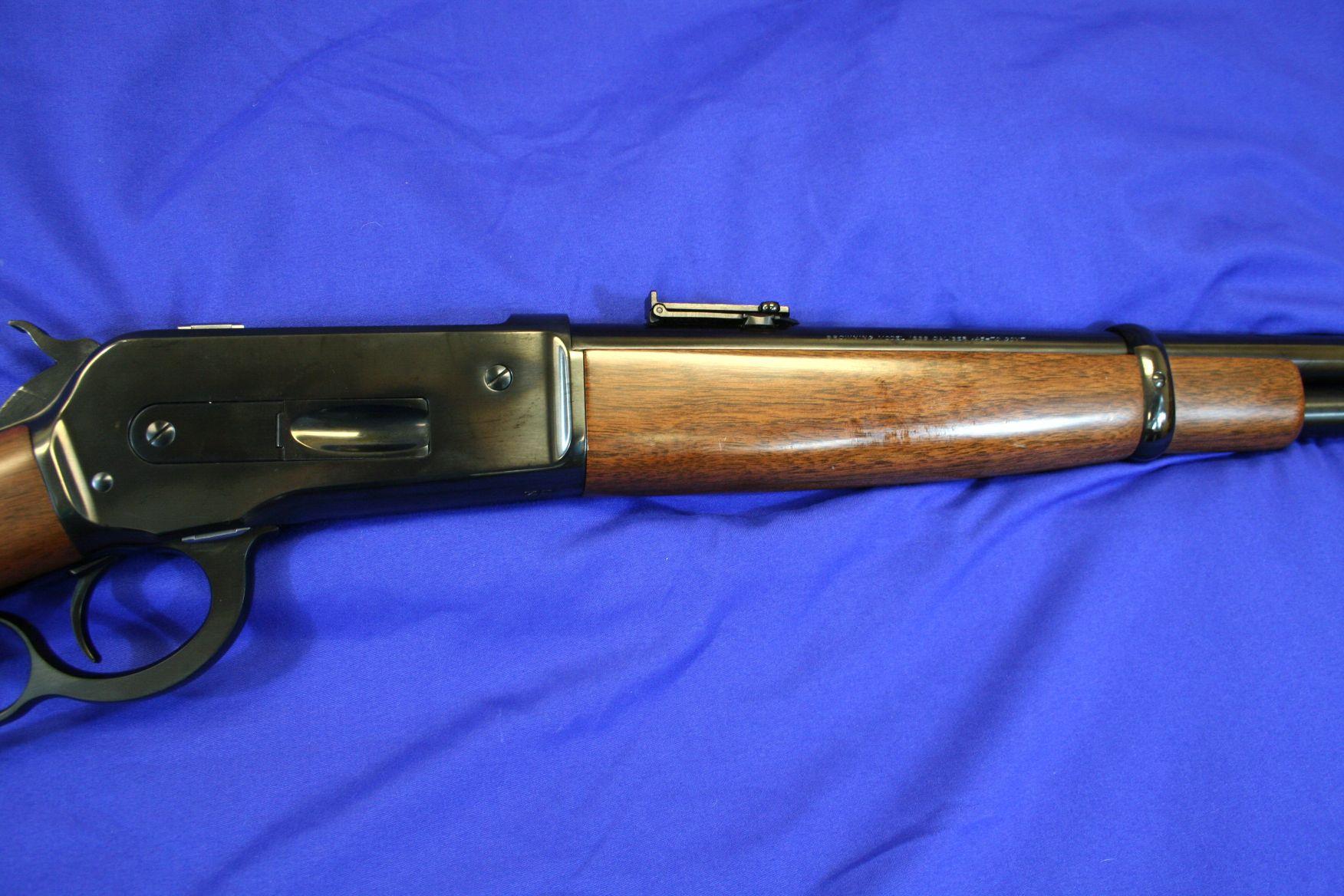 Browning Model 1886 Saddle Ring Lever Action Rifle.  Caliber: 45-70 GOVT