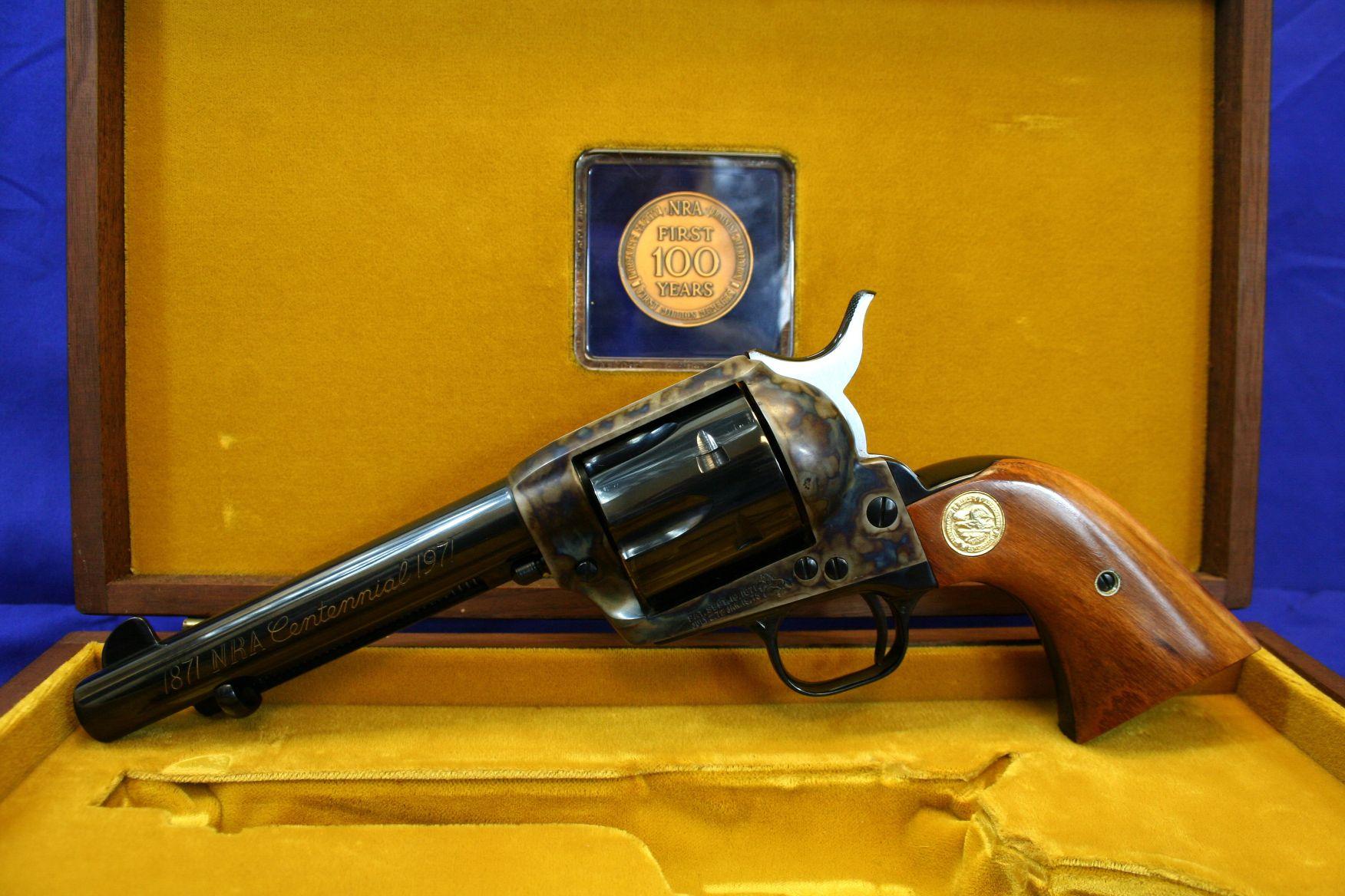 Colt SAA NRA Centennial Revolver Caliber: 45lc