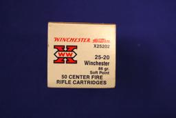 Winchester 25-20 winchester ammo