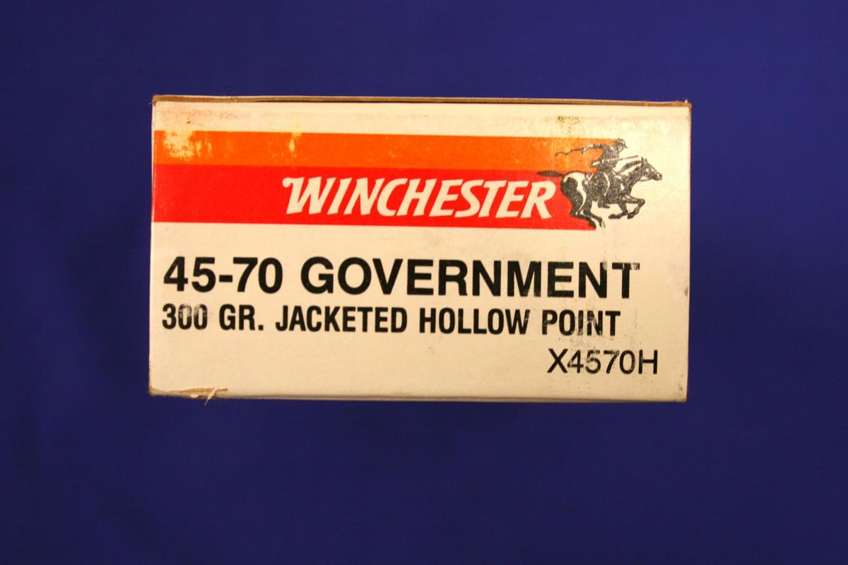 Winchester 45-70 Govt ammo