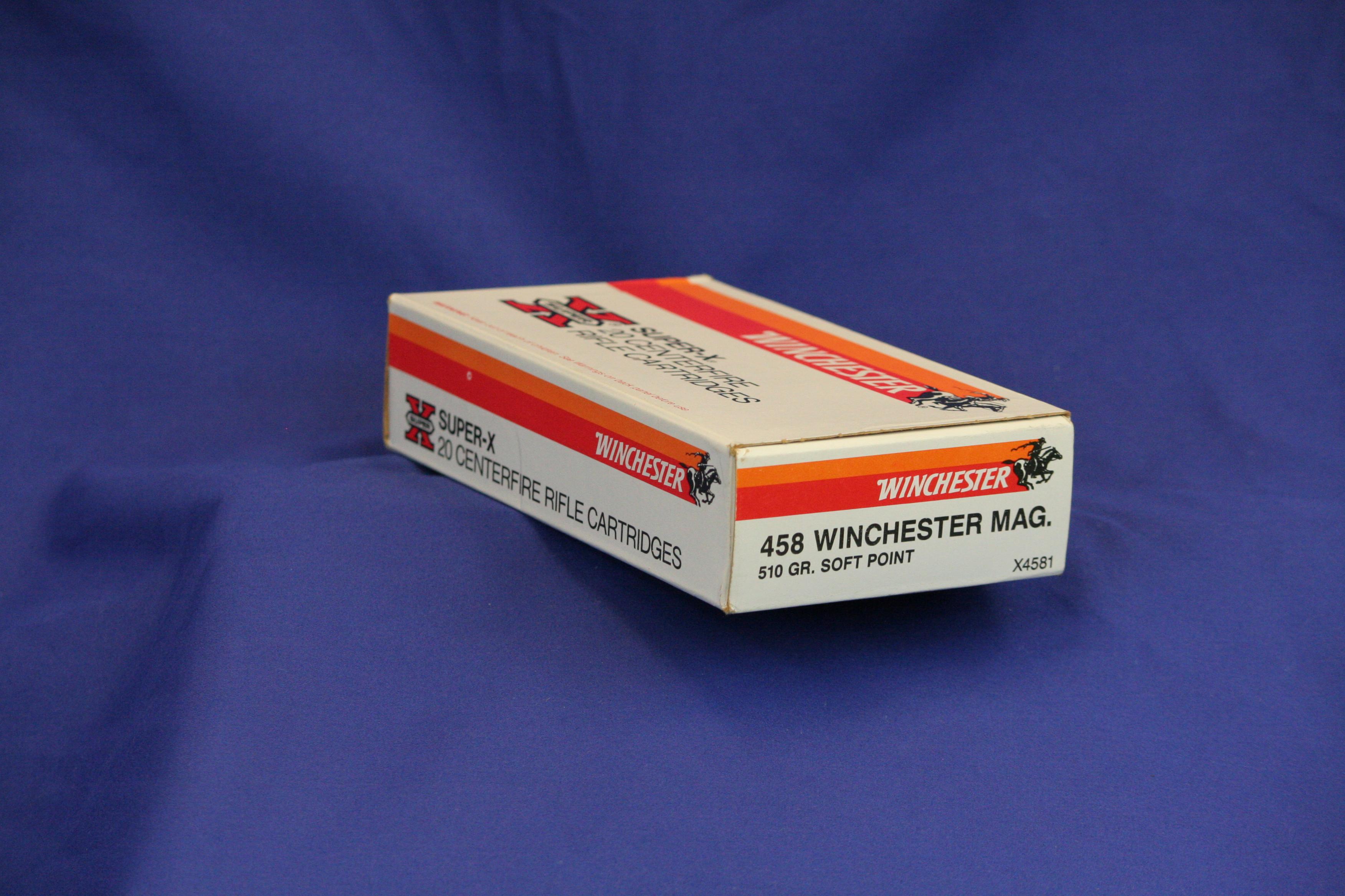 Winchester 458 Winchester Mag Ammo