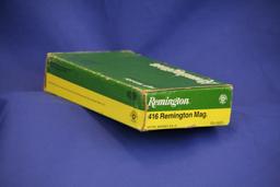 Remington Arms 416 Remington Mag Ammo