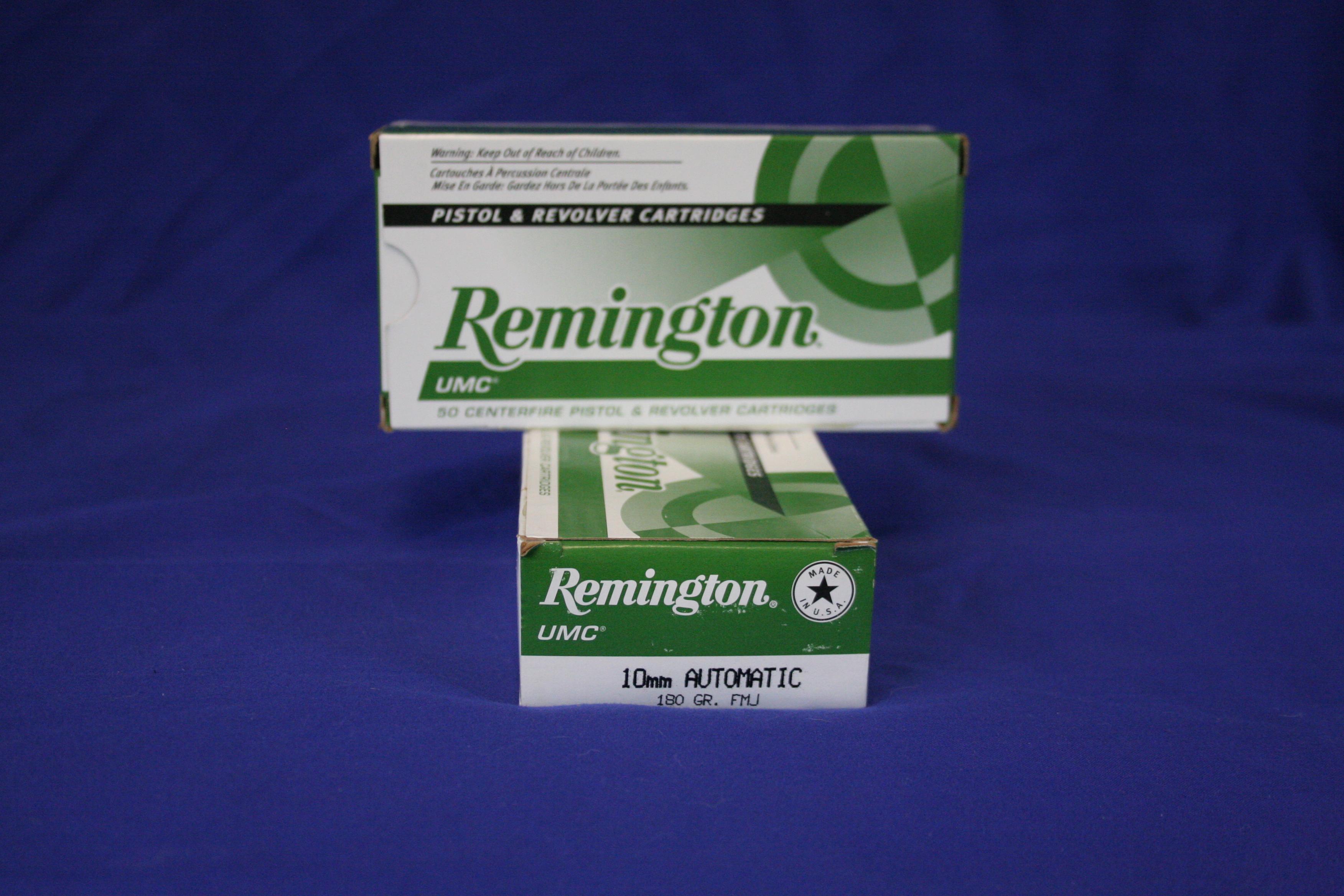 Remington UMC 10mm Ammo