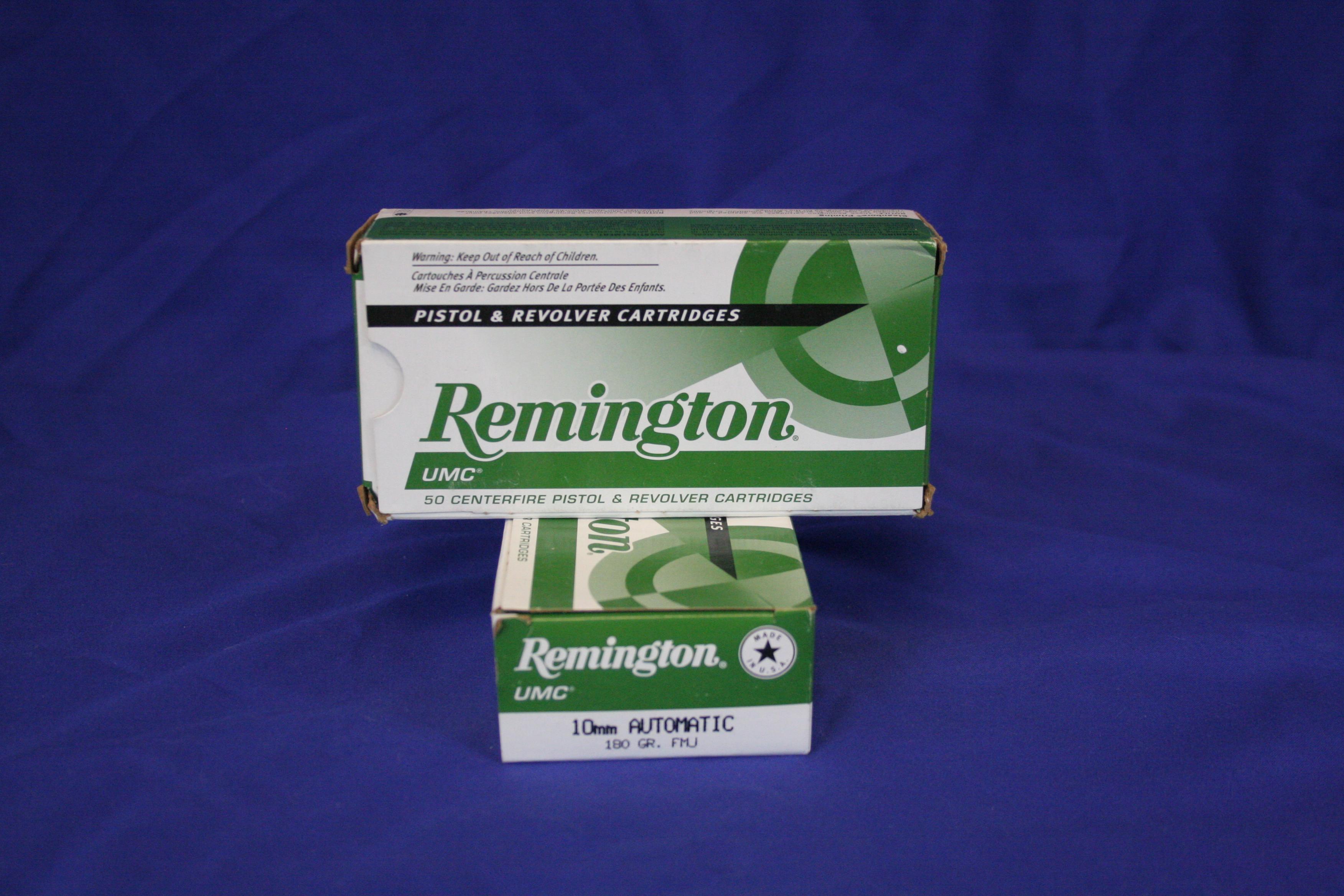 Remington UMC 10mm Ammo