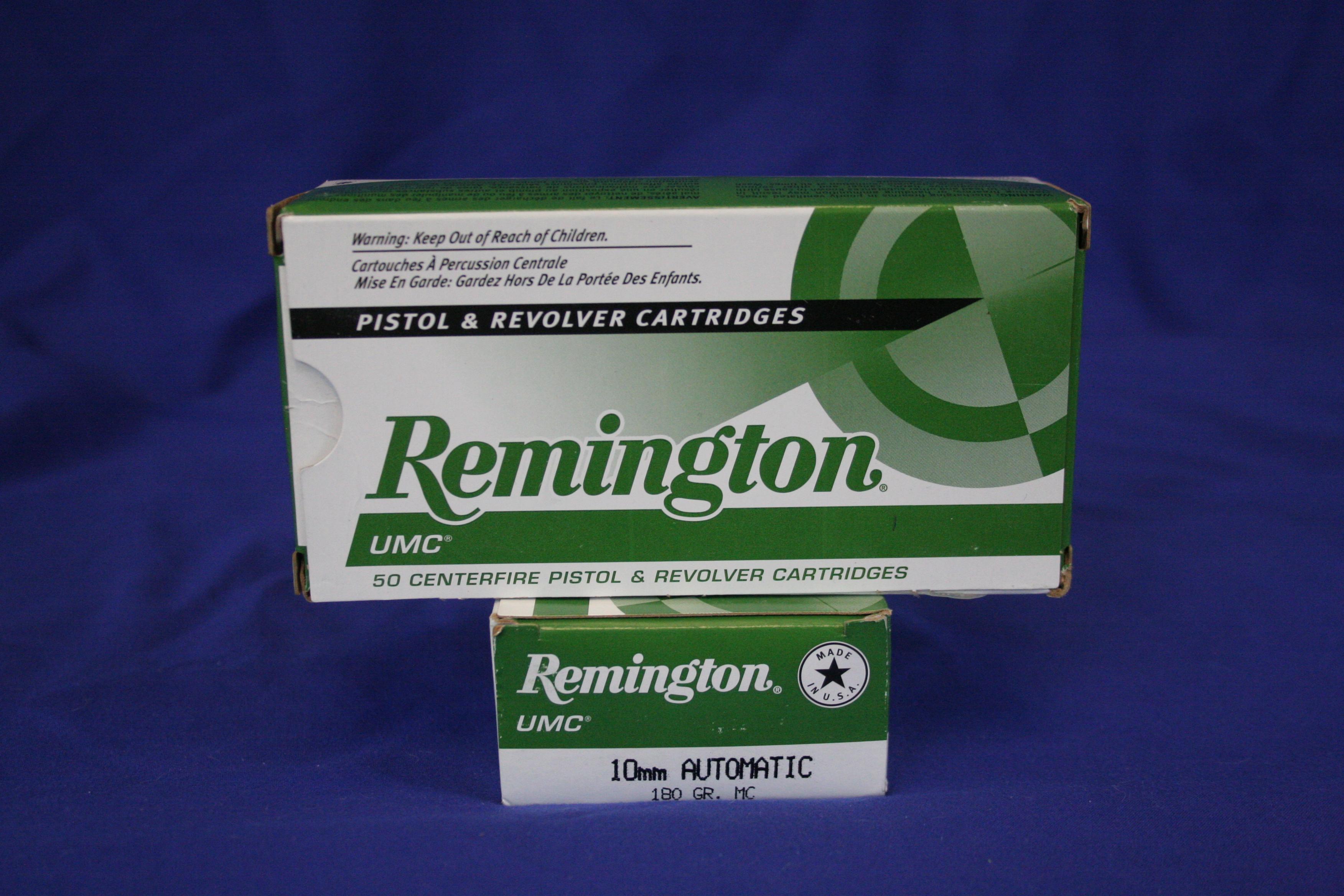 Remington UMC 10mm Ammo