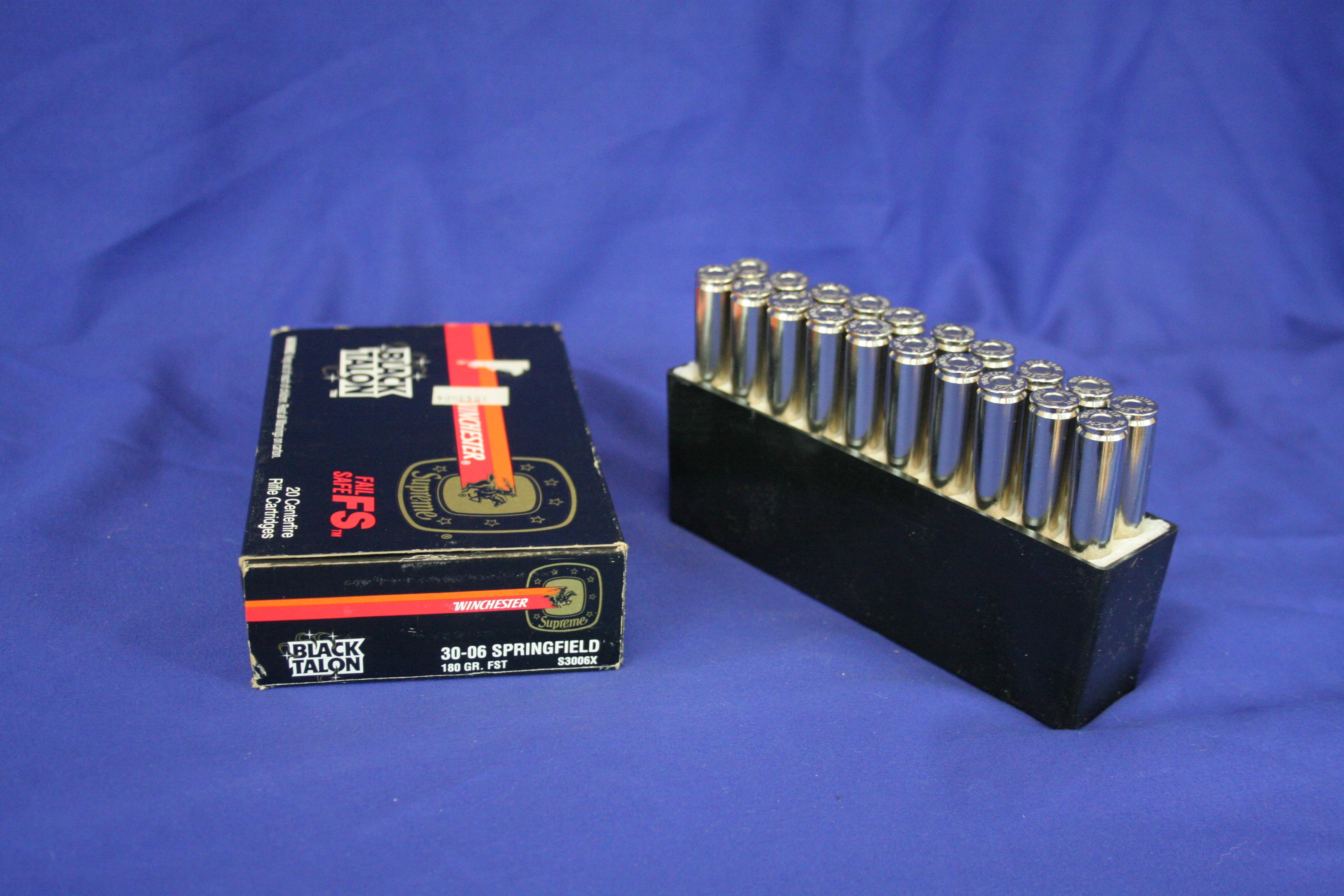 Black Talon 30-06 Ammo