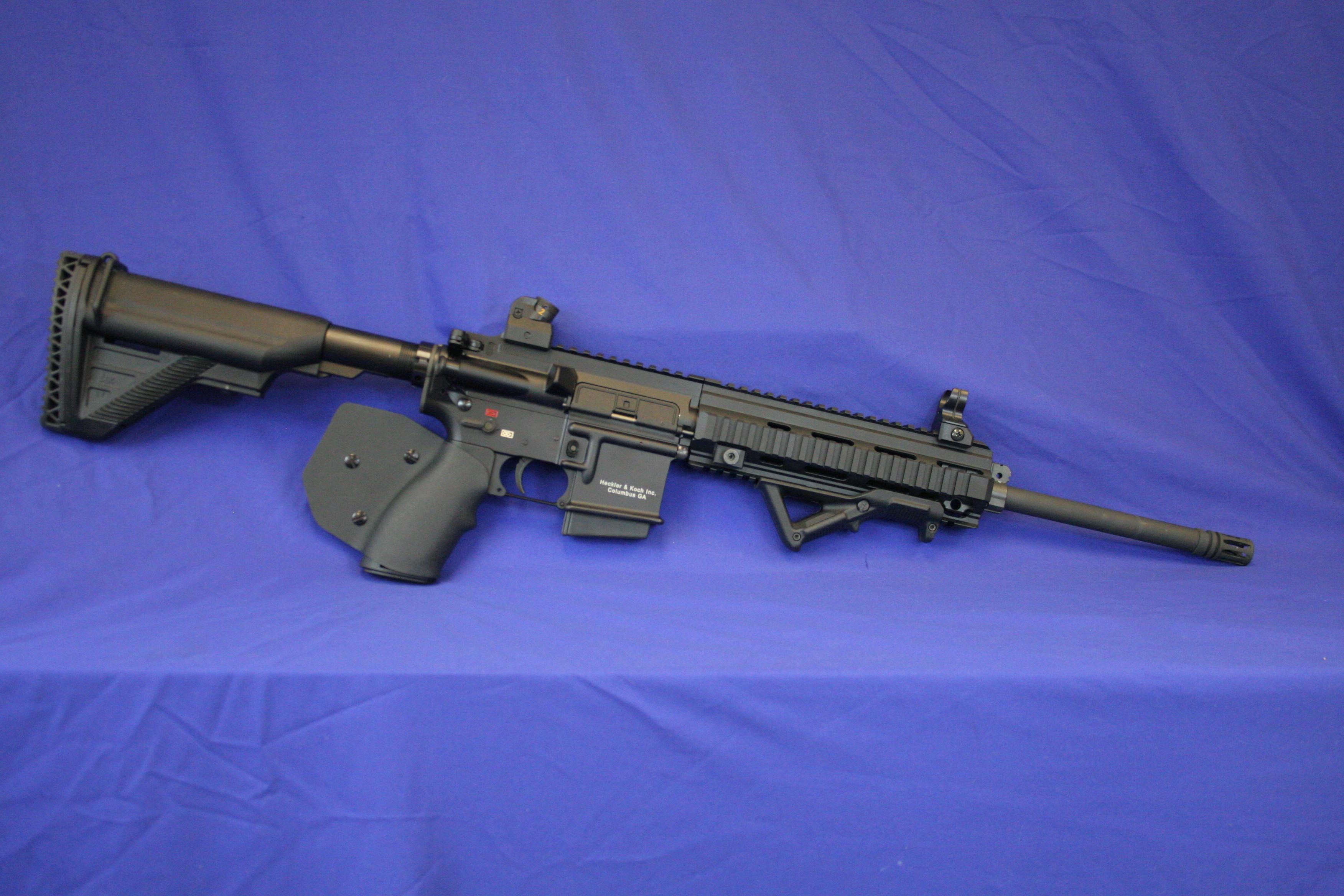 Heckler & Koch MR 556 A1 Rifle Cal 5.56mm SN: 241-300276...OKAY FOR CA (Guide $3500-4000)