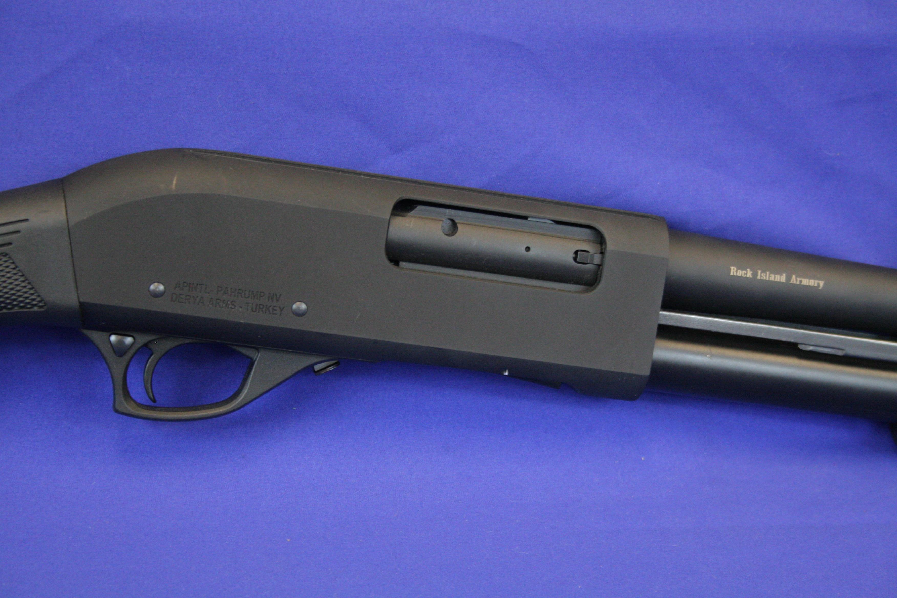 NIB Rock Island Armory Pump Shotgun Cal 12ga SN: R178906 (Guide $450-550)