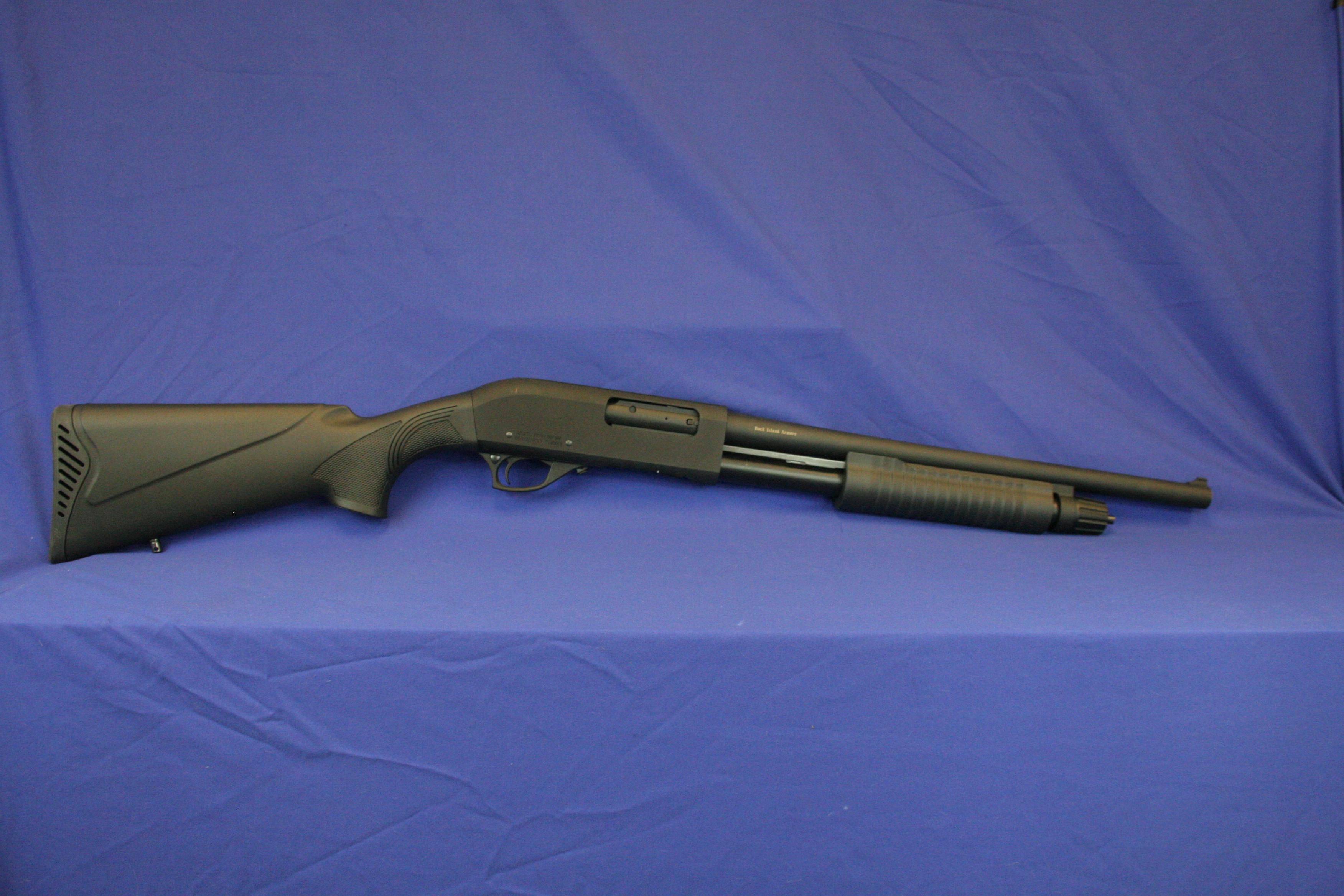 NIB Rock Island Armory Pump Shotgun Cal 12ga SN: R178906 (Guide $450-550)