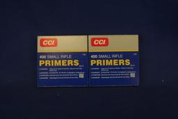 CCI Small Rifle Primers (2 boxes)