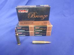 PMC Bronze 223 Rem Ammo (5 Boxes)