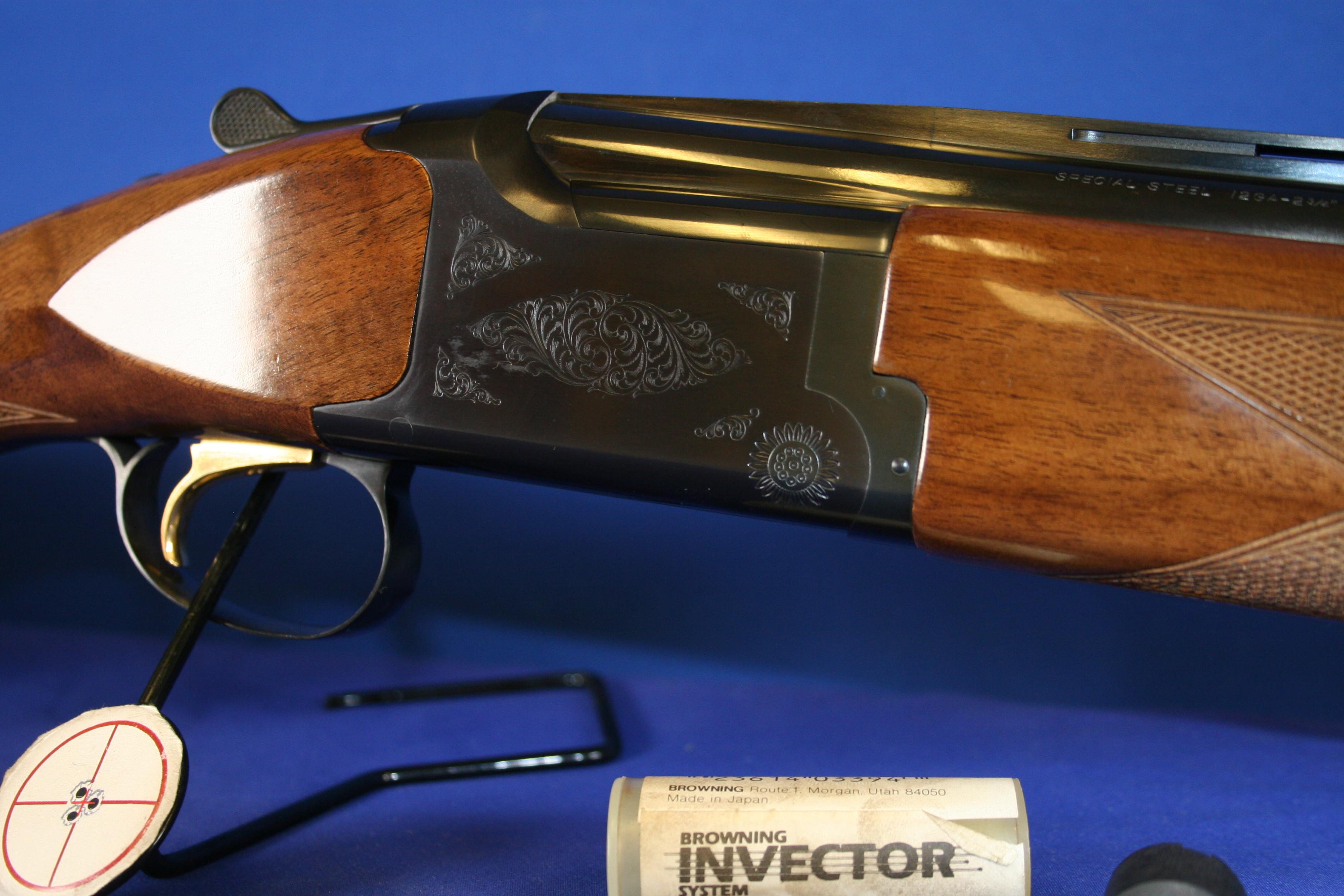 Browning Citori Over/Under 12 ga shotgun. 28" barrel length. In Excellent Condition. SN# 03301PP753.