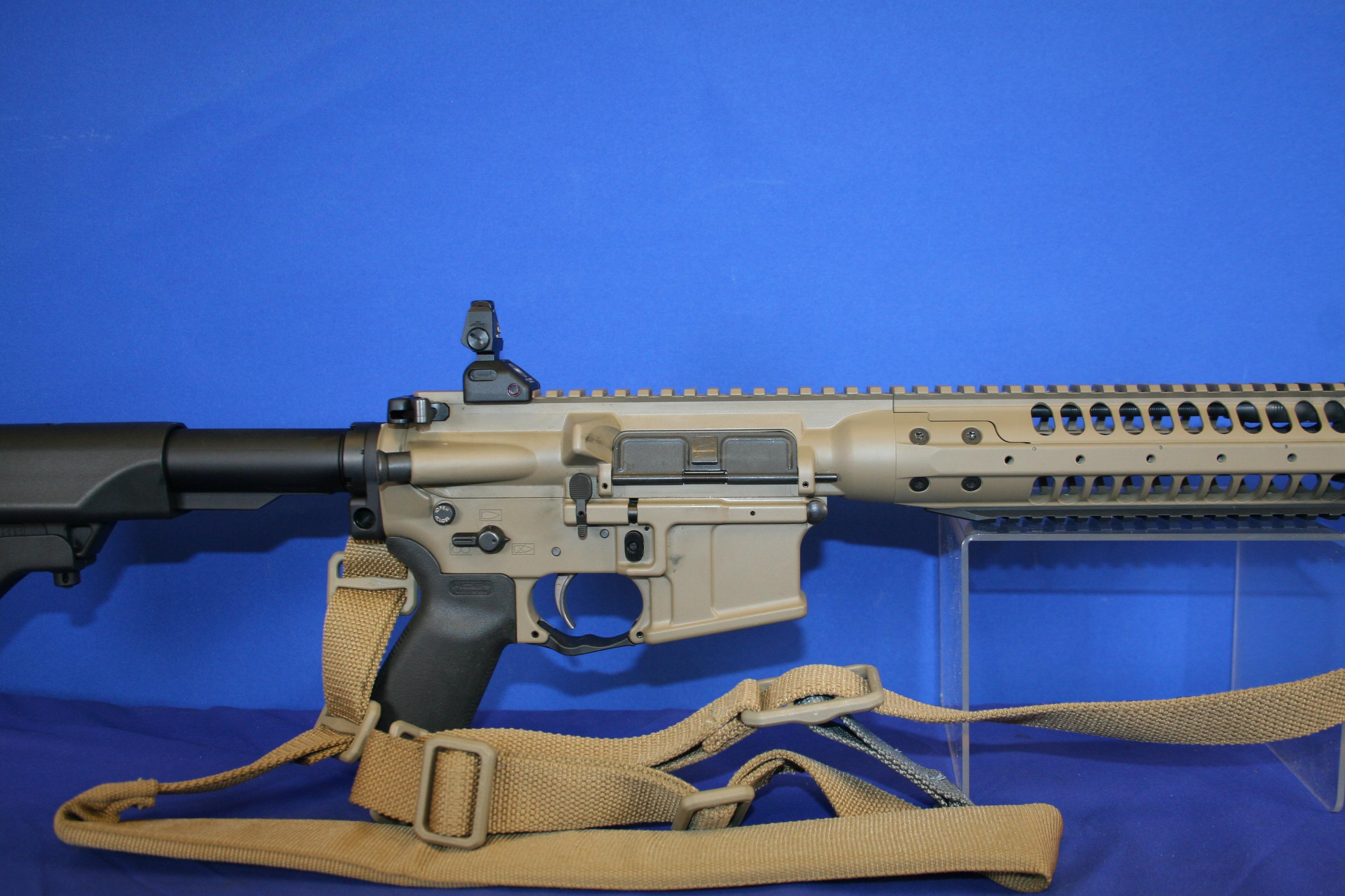 LWRC M6LC SPR 556x45 NATO. 16.1" Barrel. FDE SN# 24-22986. Ok For CA