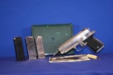 Star Firestar Semi-Auto Pistol. 3.5" Barrel, 45 ACP. Three 6-Magazines. SN# 2062472