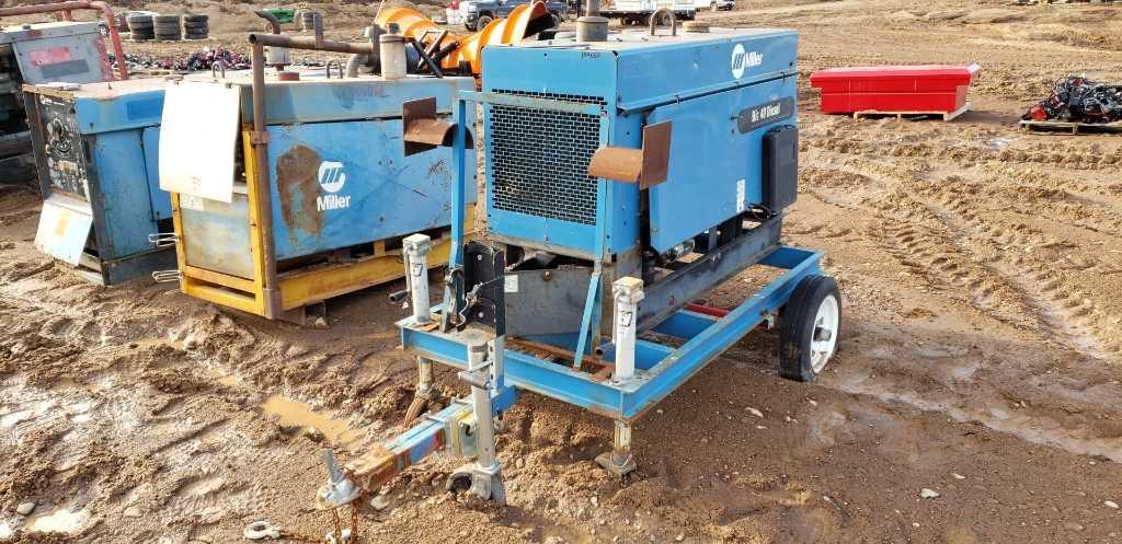 Miller 40d Trailer Welder