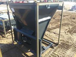 Unused Wolverine Skid Steer Salt/sand Spreader