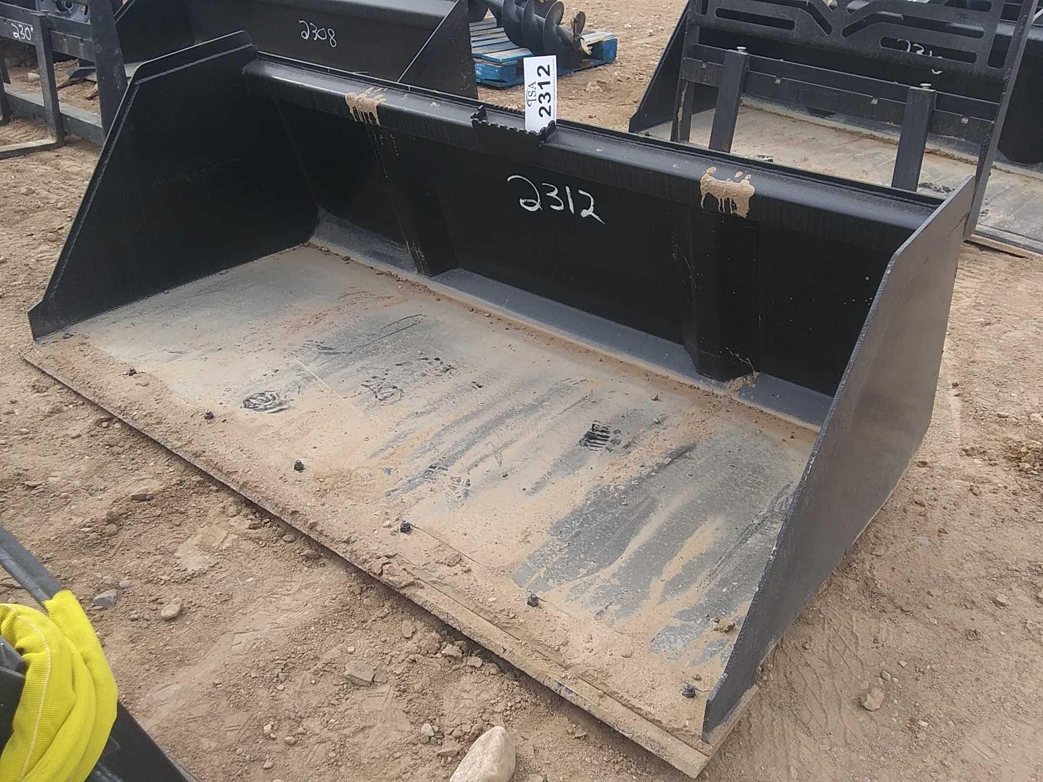 Unused Skid Steer Bucket, Approx 78"