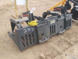 Unused Skid Steer Rock Grapple Bucket