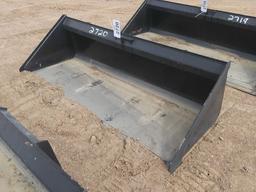 Unused Skid Steer Bucket, Approx 74"