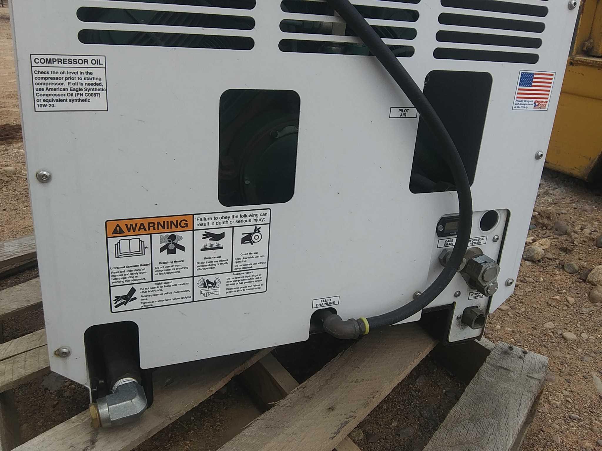 American Eagle 46p Hydraulic Air Compressor