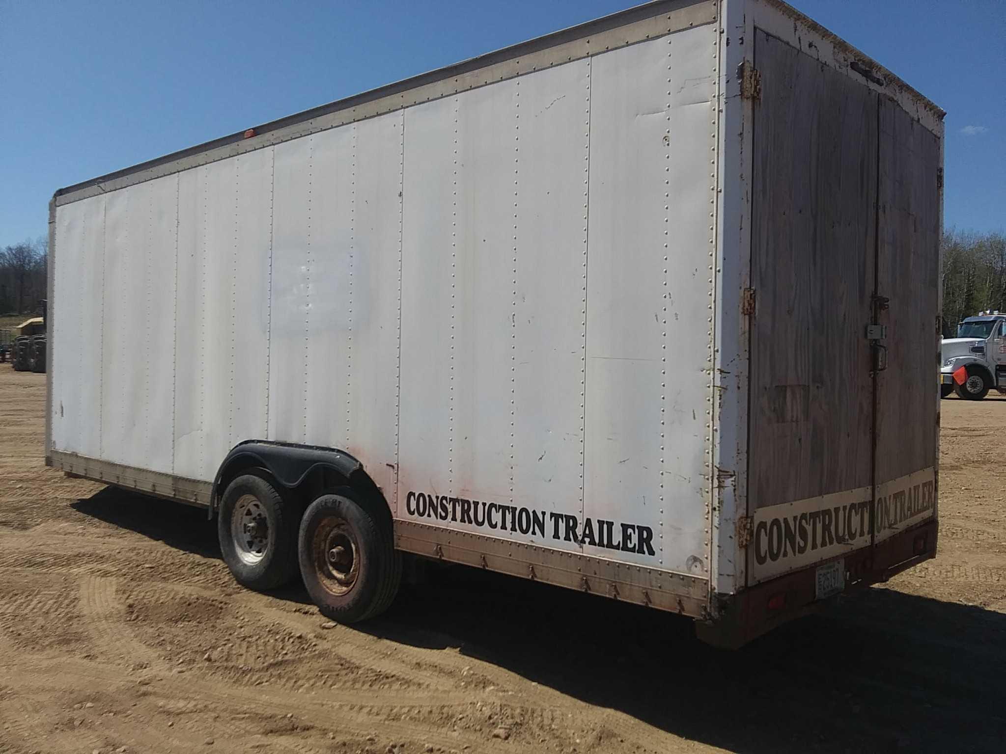 1993 Homemade 22' Enclosed Trailer