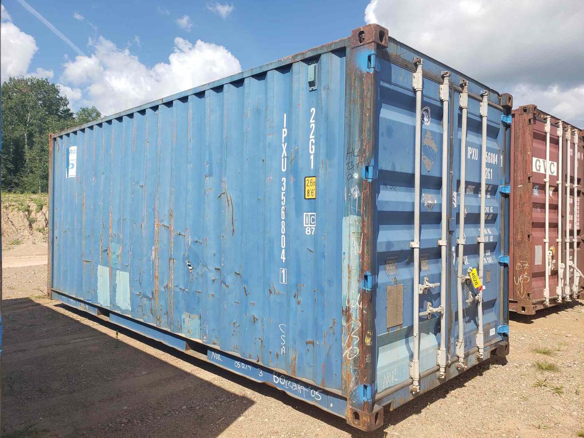 22' Long X 8'6" Tall X 8' Wide Shipping Container