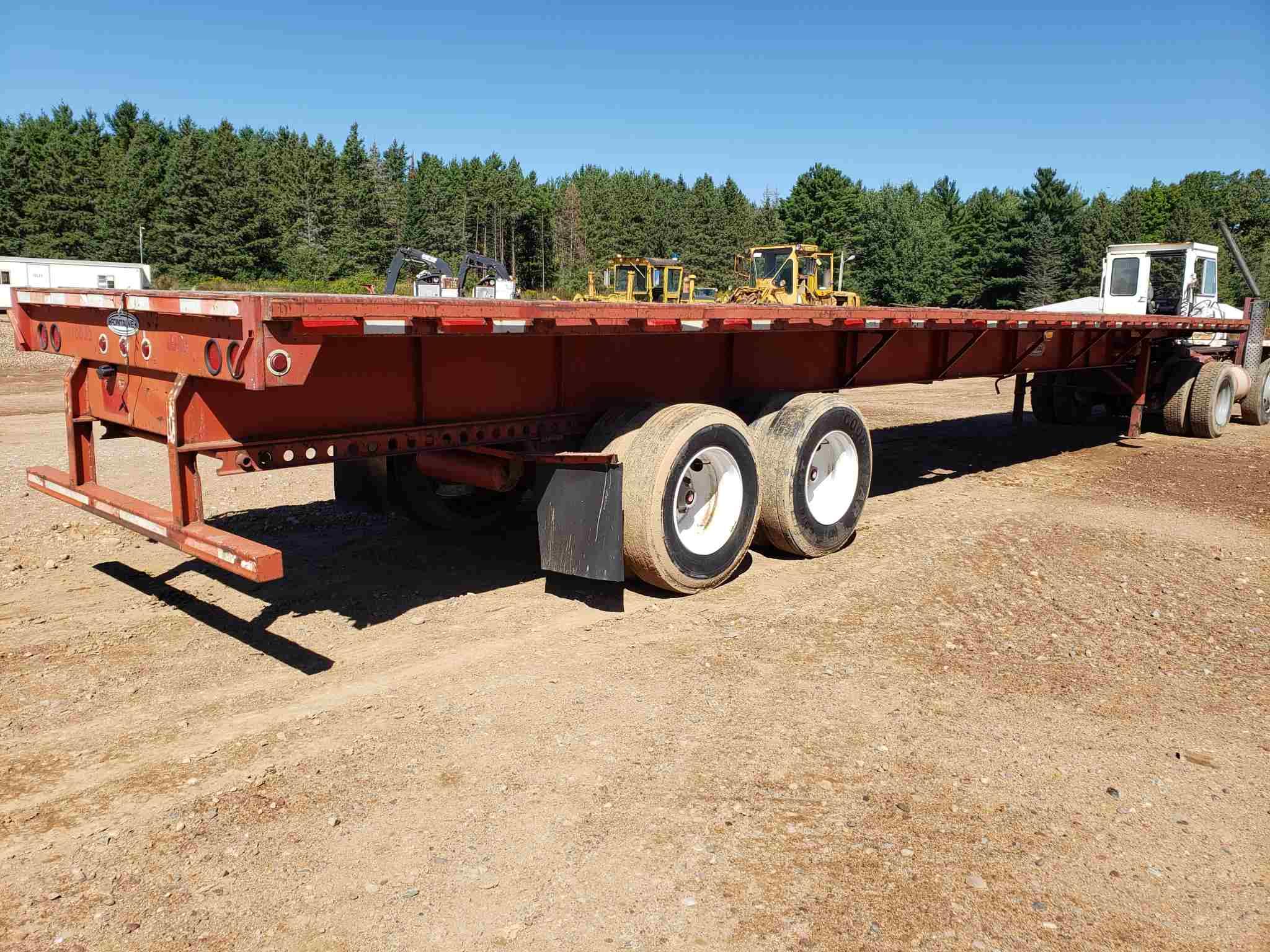 2001 Fontaine Etp-4-4875 Slawk Extendable Flatbed