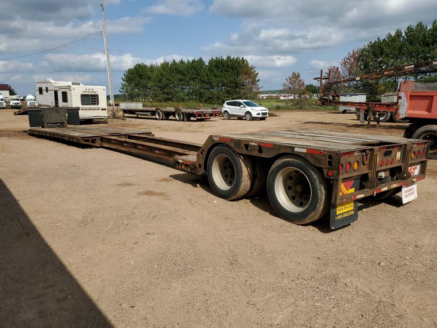 1998 Trail King Extendable Lowboy