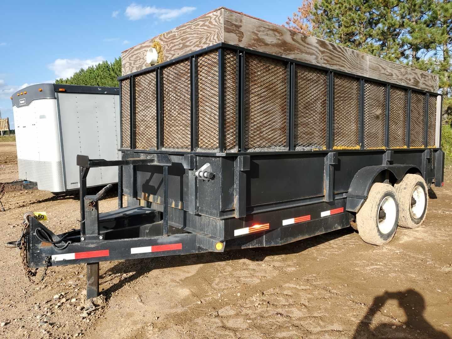 2005 Felling 15' Dump Trailer