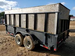 2005 Felling 15' Dump Trailer