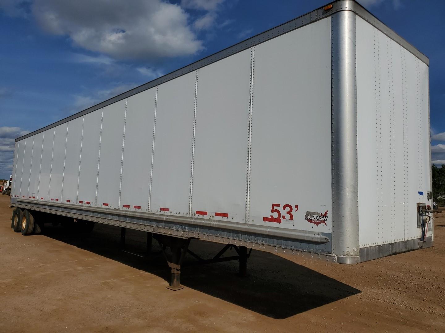 2007 Wabash 53' Van Trailer