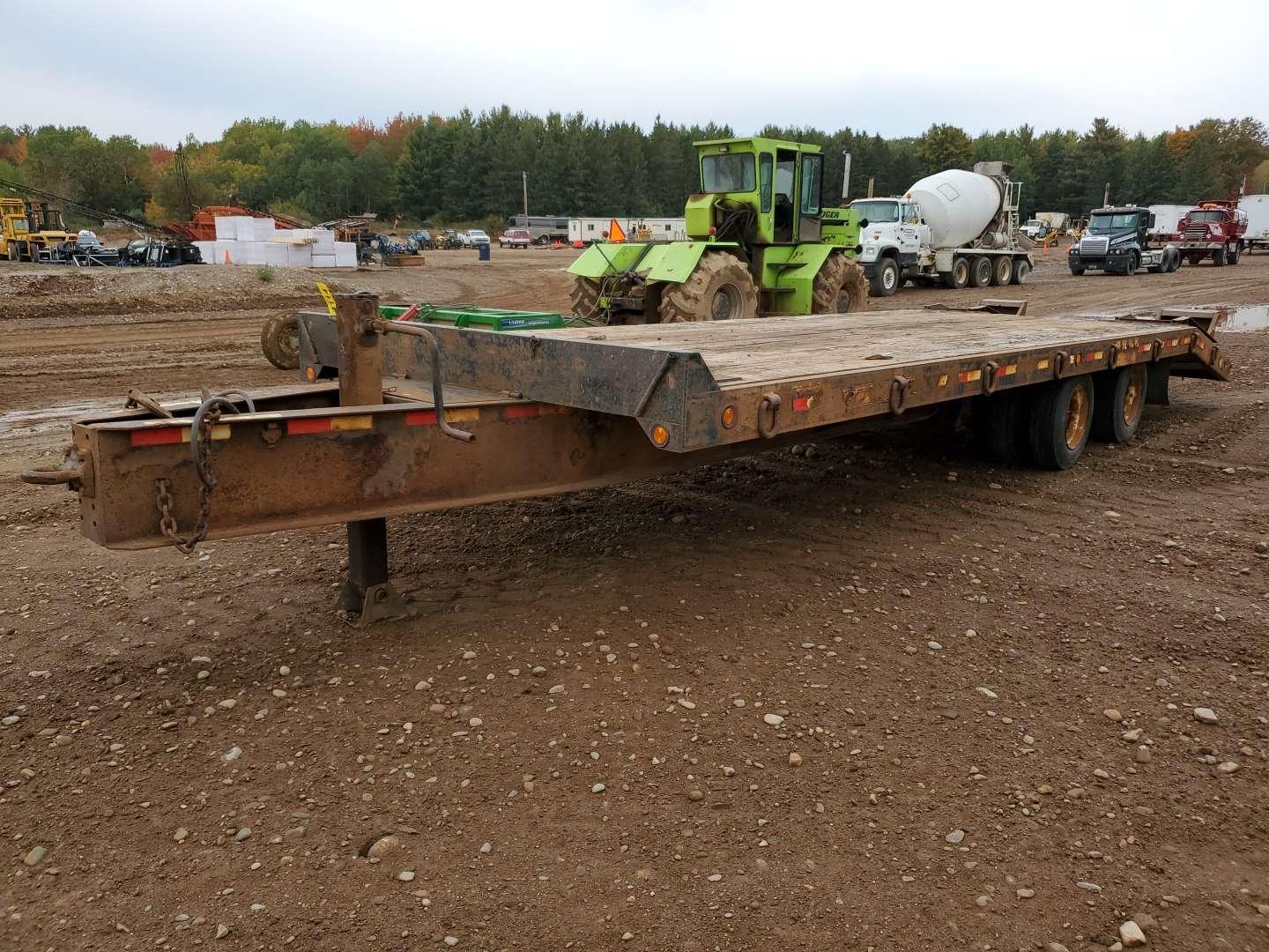 2008 Towmaster T40 Equipment Trailer