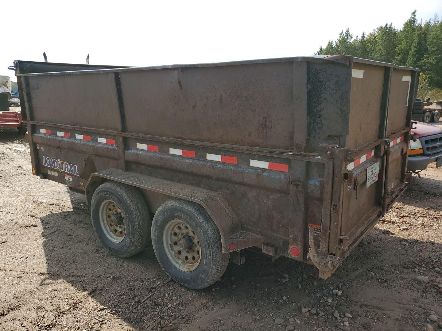 2015 Load Trail 14' Dump Trailer