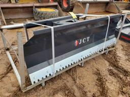 Unused Jct Skid Steer 6' Plow Blade