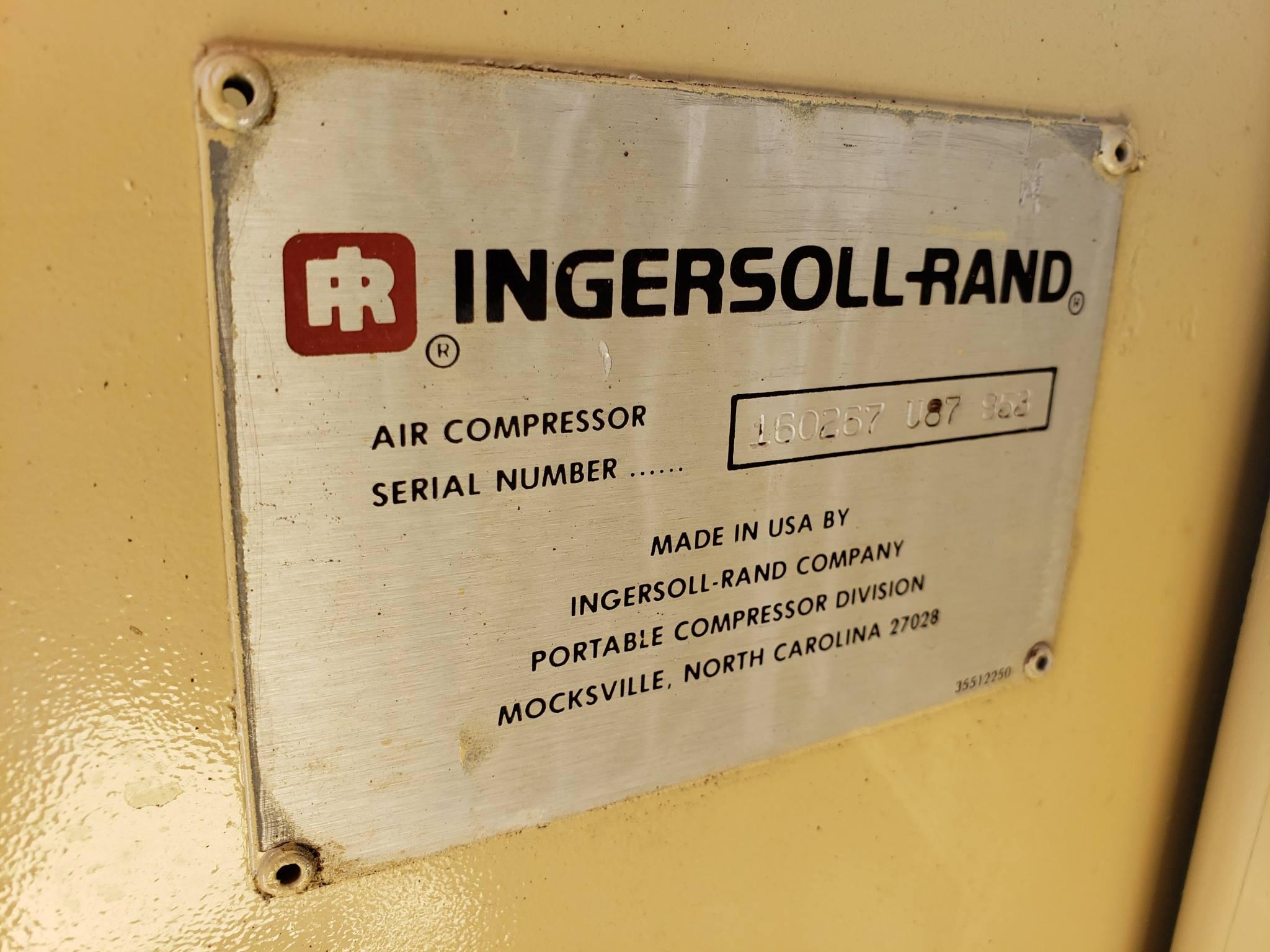 Ingersoll Rand 175 Trailer Compressor