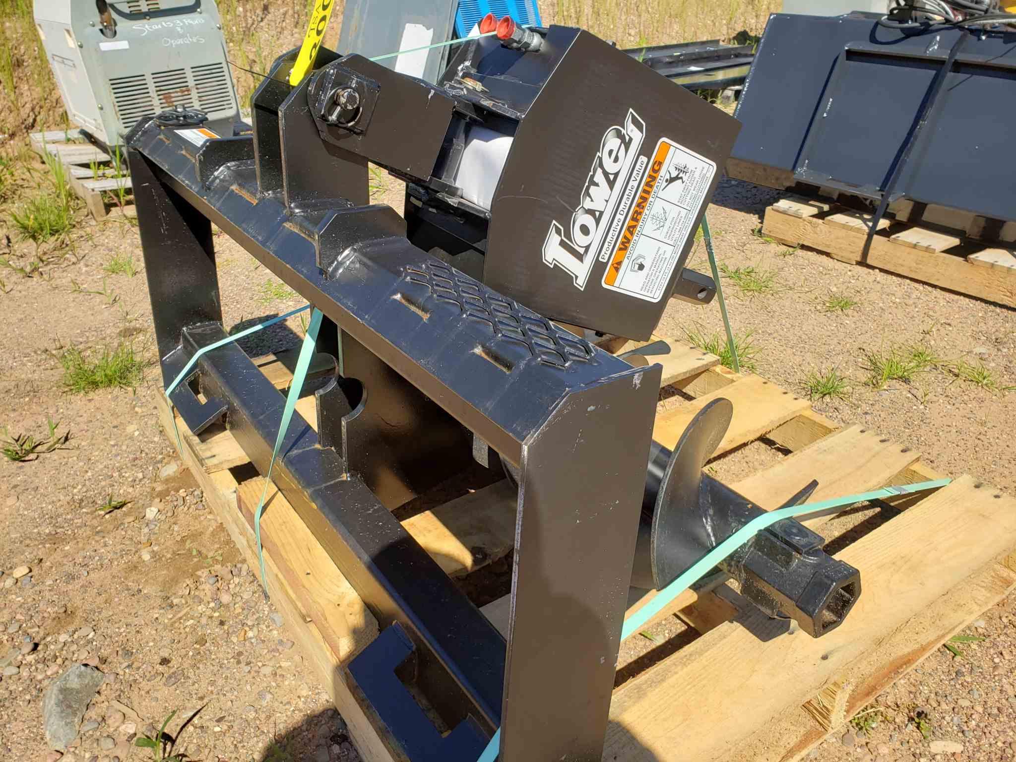 Unused Lowe 750 Skid Steer Hydraulic Auger