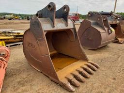 B&d Fab 56" Wide Deere 450d Excavator Bucket