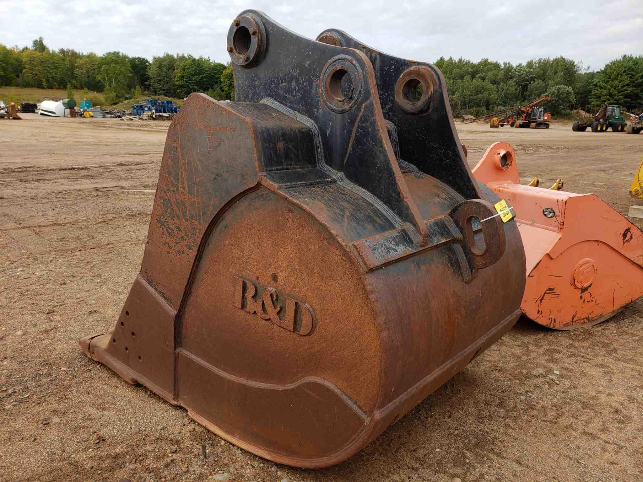 B&d Fab 56" Wide Deere 450d Excavator Bucket