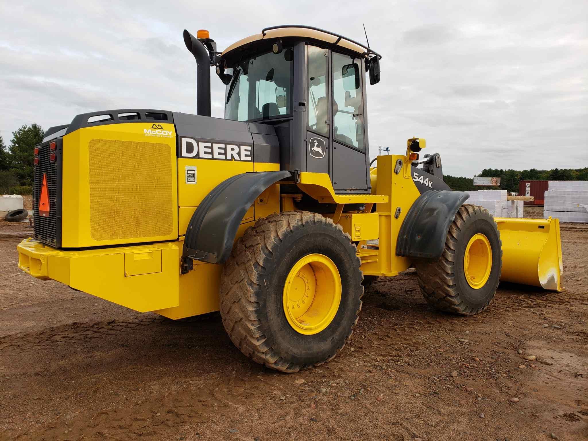 2013 Deere 544k Wheel End Loader