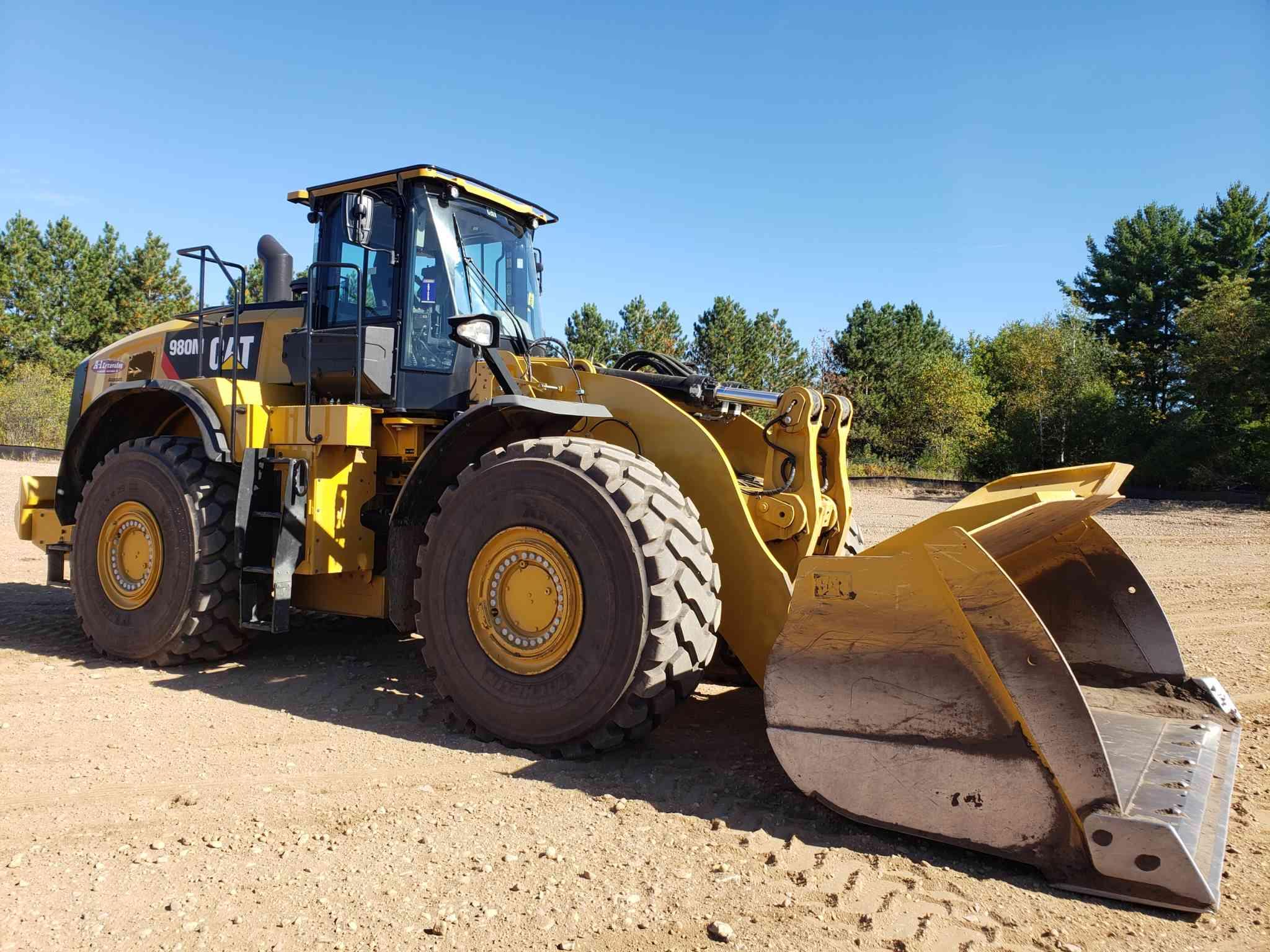 2018 Caterpillar 980m Wheel Loader