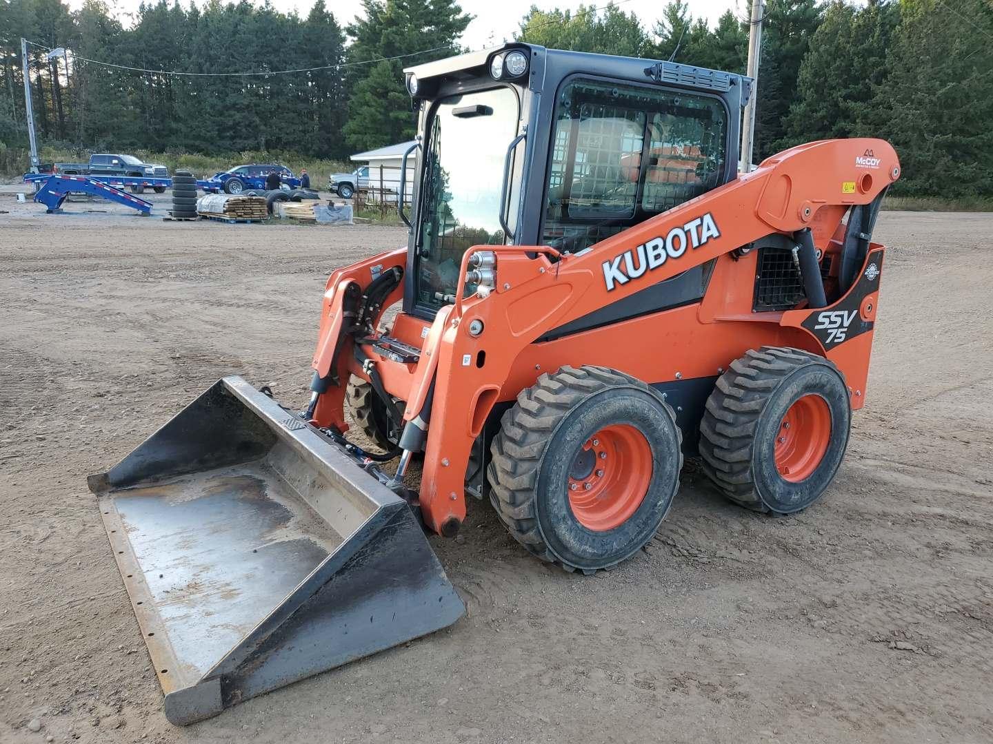 2018 Kubota Ssv75 Skid Steer