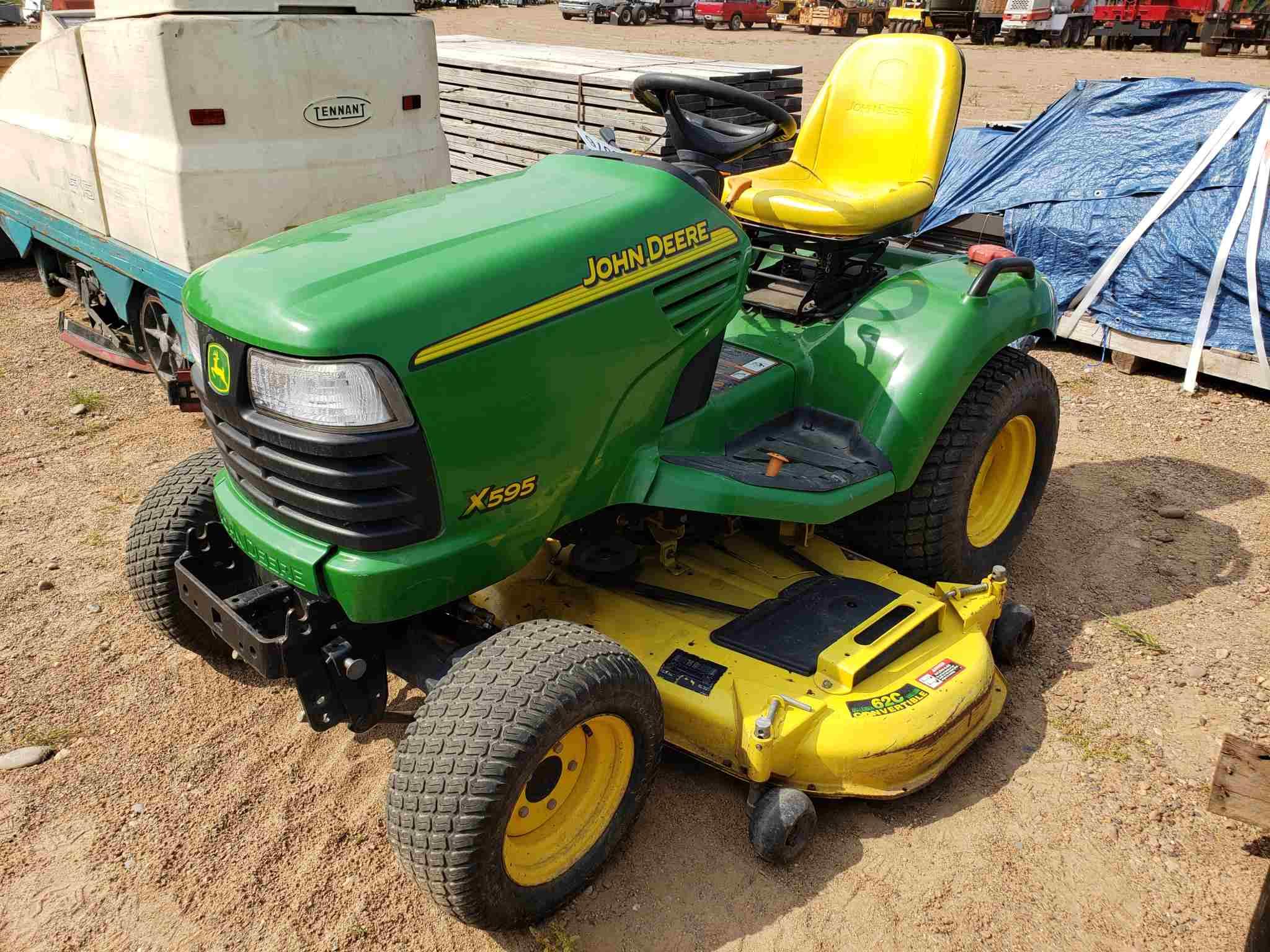 2002 John Deere X595 4x4 Diesel Lawn Tractor