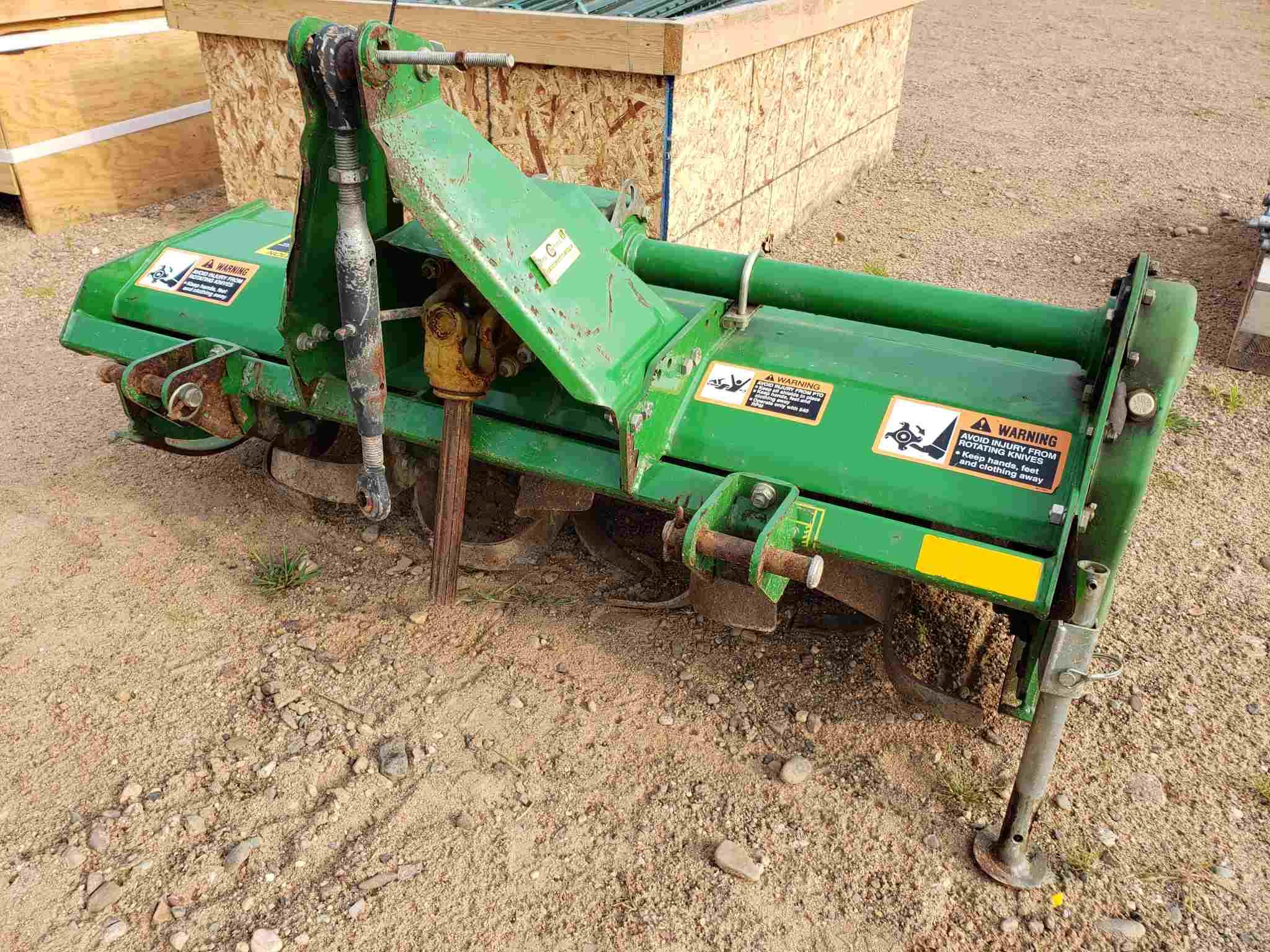 John Deere 647 48" 3pt Pto Rotary Tiller